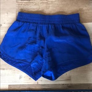 Blue life silk shorts
